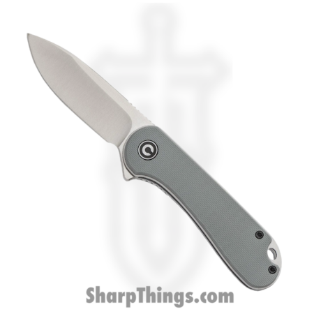 Civivi – CIVC907B – Elementum – Folding Knife – D2 Satin Drop Point – G10 – Gray