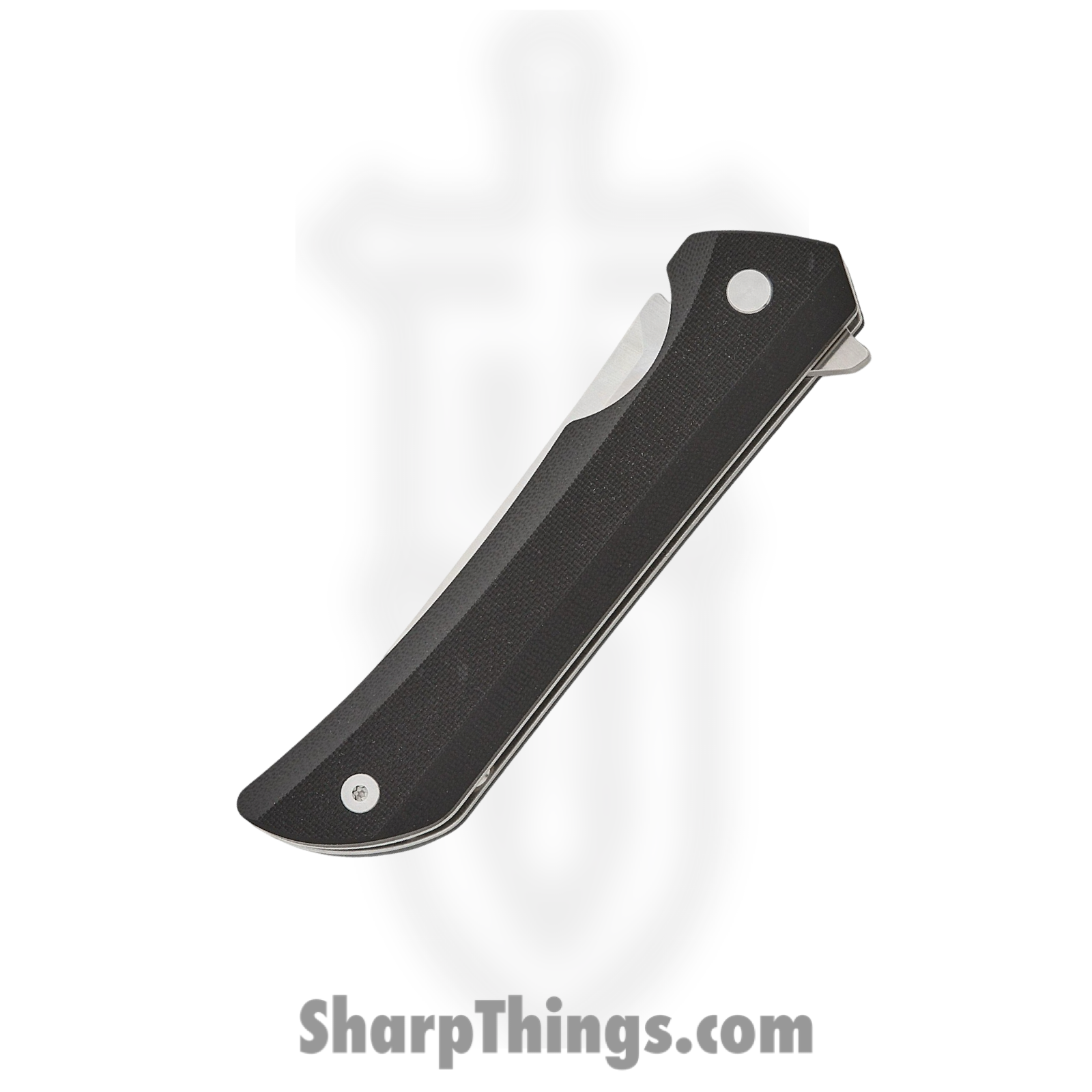 Ruike - RKEP121B - Hussar P121 - Folding Knife - 14C28N Sandvik Satin Trailing Point - G10 - Black - Image 3