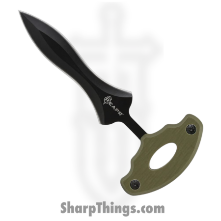 Reapr – SHF11042 – Versa – Fixed Blade Knife – 420 SS Coated Dagger – G10 – OD Green