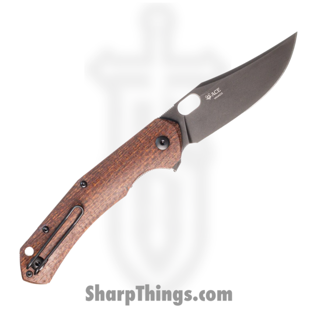 GiantMouse - JUTLAND-BURLAP-MICARTA - Jutland - Folding Knife GiantMouse - JUTLAND-BURLAP-MICARTA - Jutland - Folding Knife