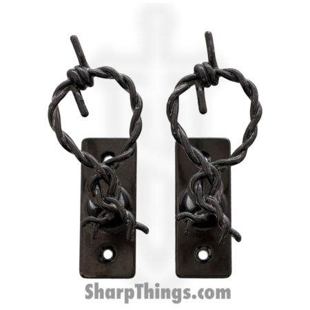 Denix – DX20N – Barbed Wire Hanger Pair – Metal – Black