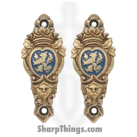 Denix – DX23L – Lion Sword Gun Holder 2 Piece- Bronze