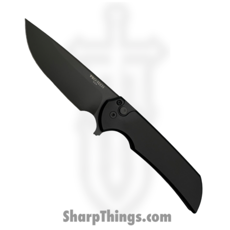 ProTech – MX103 – Mordax – Folding Knife – CPM MagnaCut Coated Drop Point – Aluminum – Black