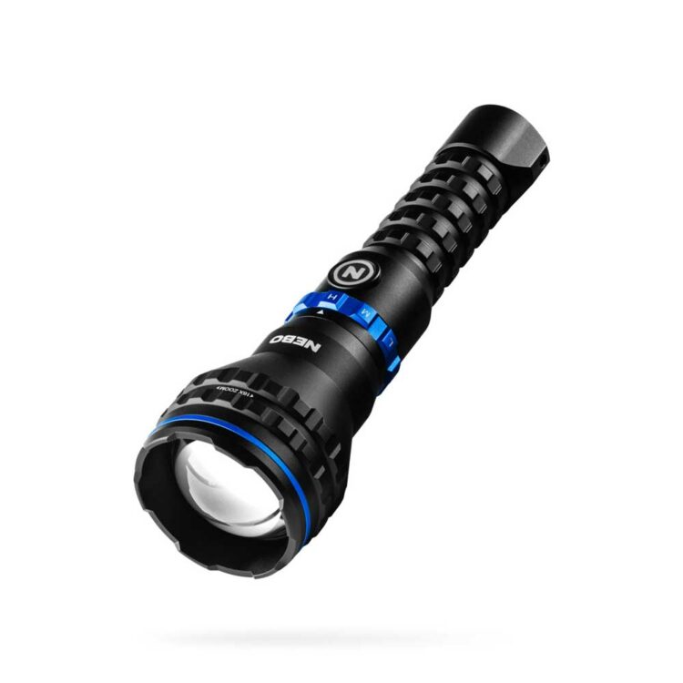 Nebo - NEB-FLT-0026 - Luxtreme MZ60 Blueline Flashlight - 1000 Lumen - Half Mile Plus Spotlight - Image 9