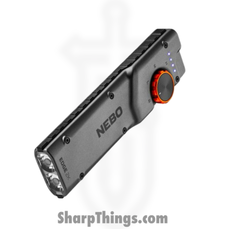 NEBO – NEB-POC-0014 – Edge 2K – Pocket Flashlight – 2000 Lumen – Gun Metal Gray