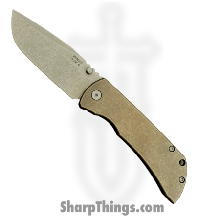 McNees  – MAC23.5AtmBz – MAC 2 3.5 – Folding Knife – CPM MagnaCut Stonewash Clip Point – Titanium – Atomic Bronze