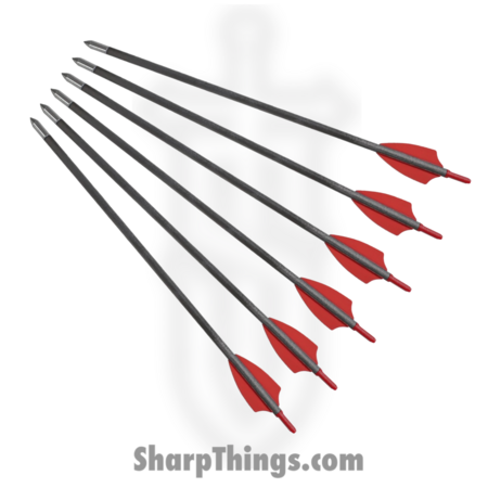 BALLISTA – BAL-BL-04 – 6 Pack of 10.5″ Bolts for Magazine – Carbon – Black