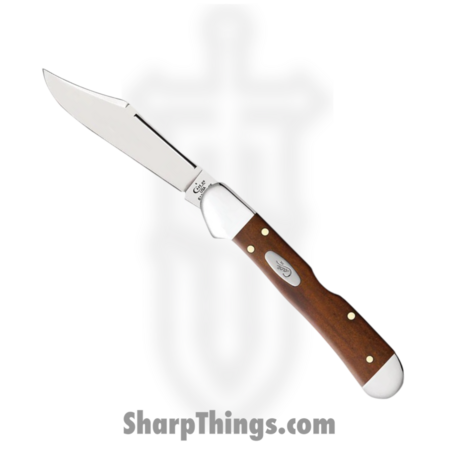 Case Cutlery – CA28704 – Mini CopperLock – Folding Knife – Tru-Sharp™ Stainless Polished Clip Point – Chestnut Bone – Brown