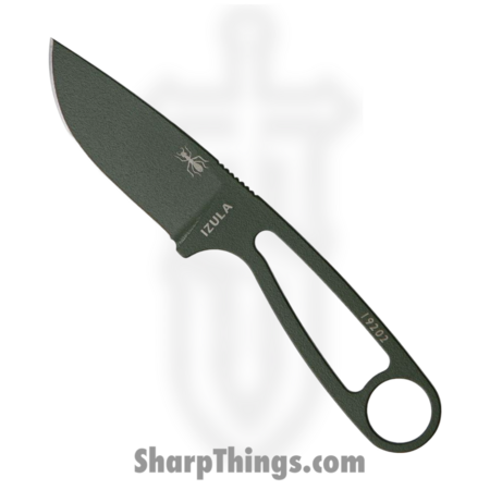 ESEE – RCIOD – Izula – Fixed Blade Knife – 1095 HC Coated Drop Point – 1095 HC – OD Green