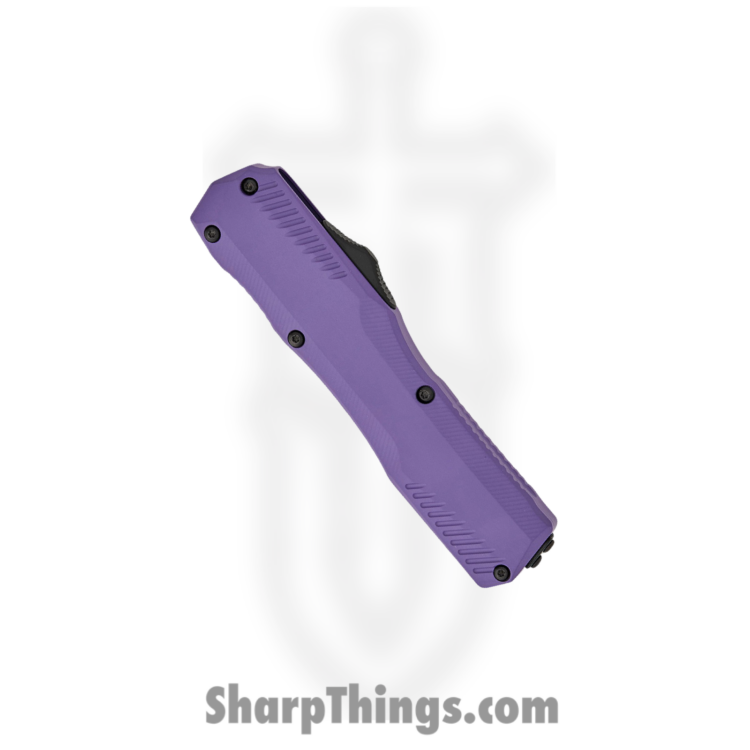 Kershaw - KS9000PURBLK - Livewire - OTF Auto - CPM MagnaCut Coated Dagger - Aluminum - Purple - Image 3