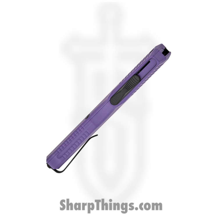 Kershaw - KS9000PURBLK - Livewire - OTF Auto - CPM MagnaCut Coated Dagger - Aluminum - Purple - Image 5