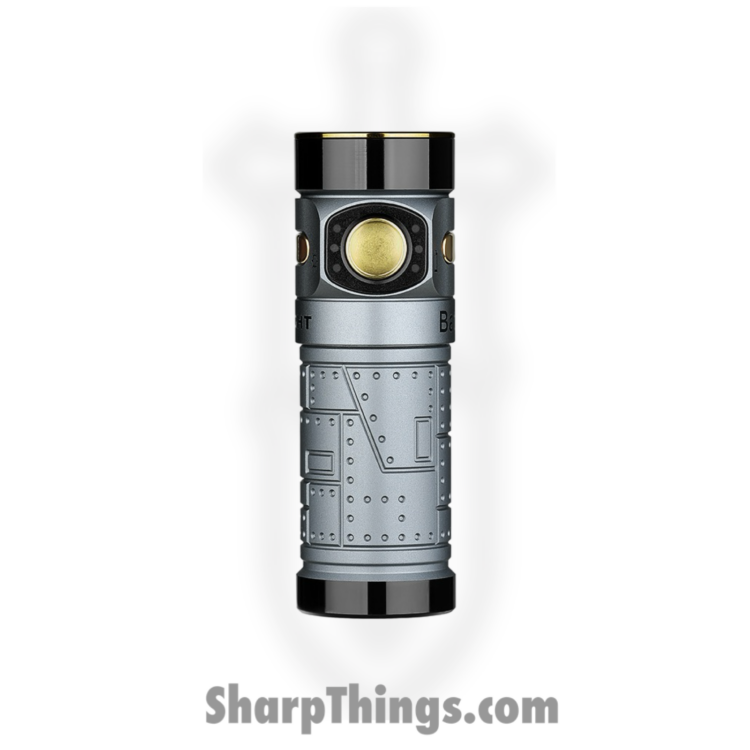 Olight - OLTBATON4FTPL - Baton 4 Flashlight Fighter Pilot - Aluminum - Gray - Image 5