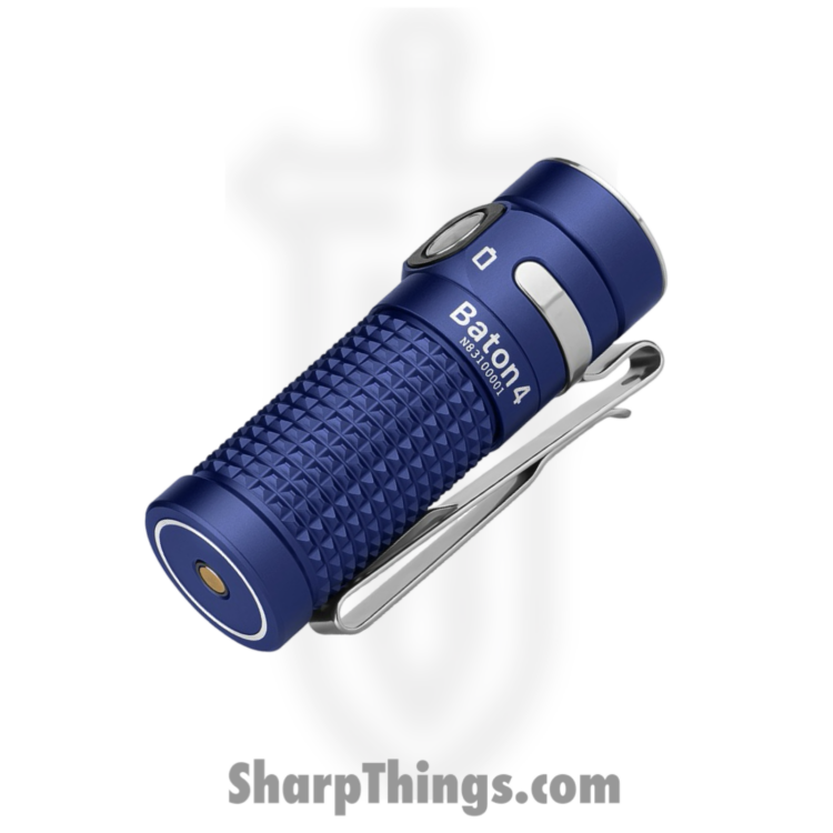 Olight - OLTBATON4RGBU - Baton 4 Flashlight - Aluminum - Regal Blue - Image 2