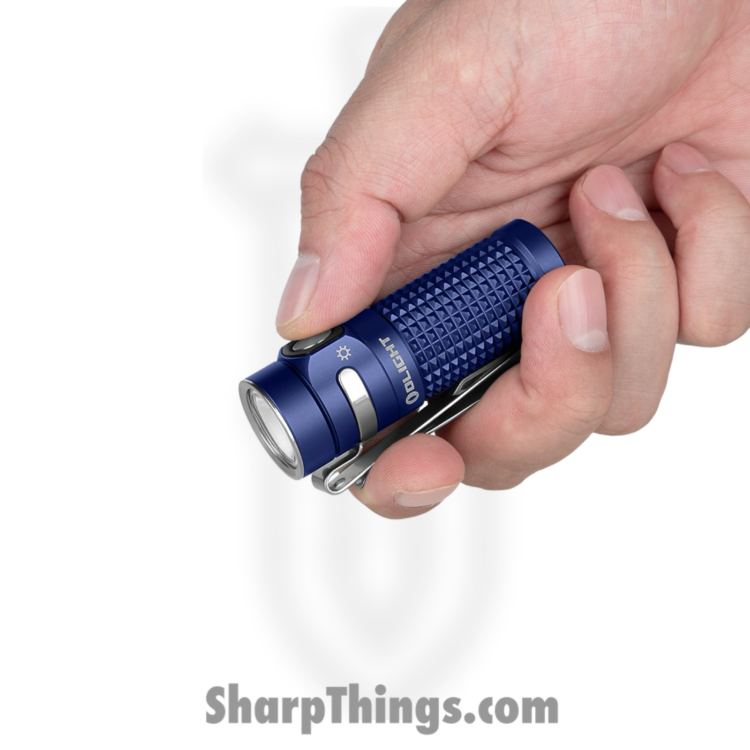 Olight - OLTBATON4RGBU - Baton 4 Flashlight - Aluminum - Regal Blue - Image 4