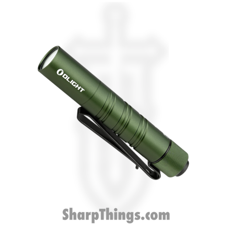 Olight - OLTI3T2ODG - i3T 2 EOS Mini Flashlight - Aluminum - OD Green