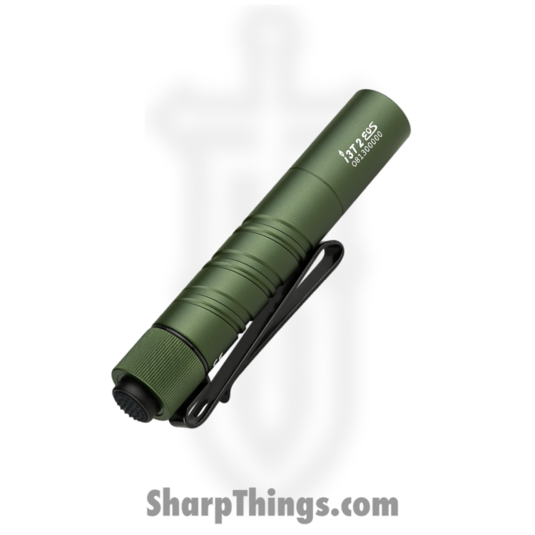 Olight - OLTI3T2ODG - i3T 2 EOS Mini Flashlight - Aluminum - OD Green - Image 2