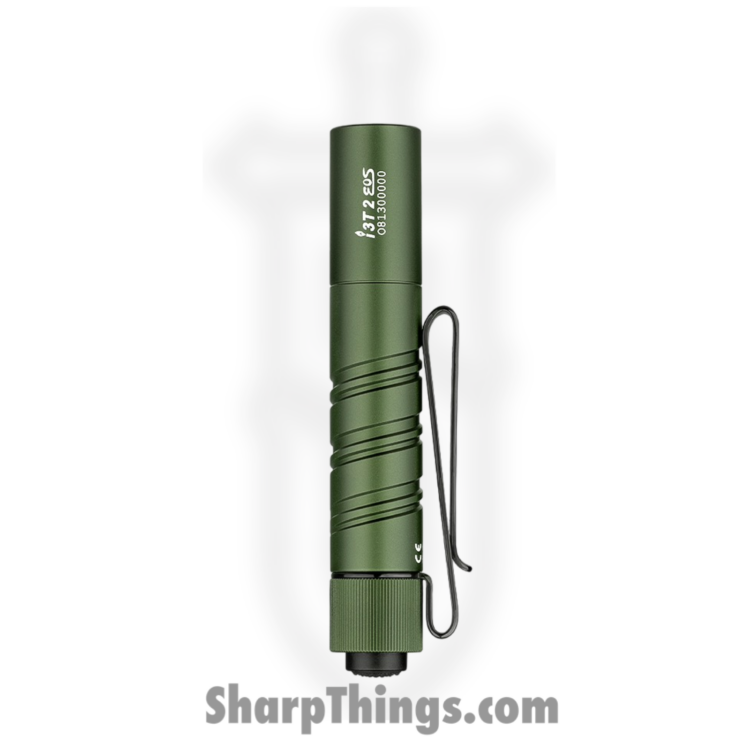 Olight - OLTI3T2ODG - i3T 2 EOS Mini Flashlight - Aluminum - OD Green - Image 4