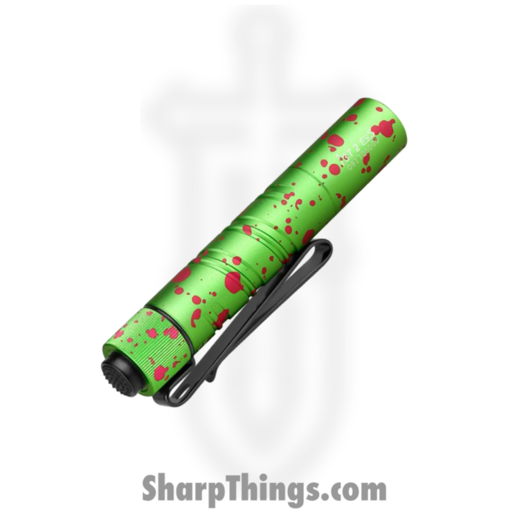 Olight - OLTI3T2ZOMG - i3T 2 EOS Mini Flashlight - Aluminum - Zombie Green - Image 2