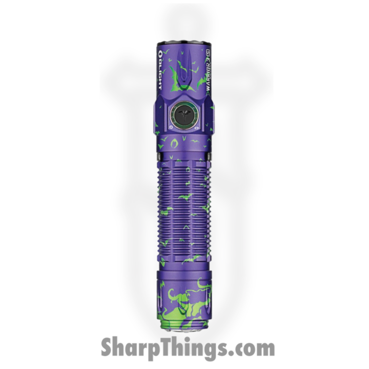 Olight - OLTWR3SBFZ - Warrior 3S Flashlight Nocturnal Sentinel - Aluminum - Purple Green - Image 3