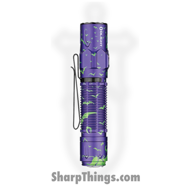 Olight - OLTWR3SBFZ - Warrior 3S Flashlight Nocturnal Sentinel - Aluminum - Purple Green - Image 4