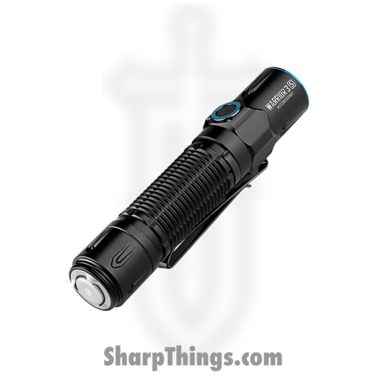 Olight - OLTWR3SBK - Warrior 3S Tactical Flashlight - Aluminum - Black - Image 2