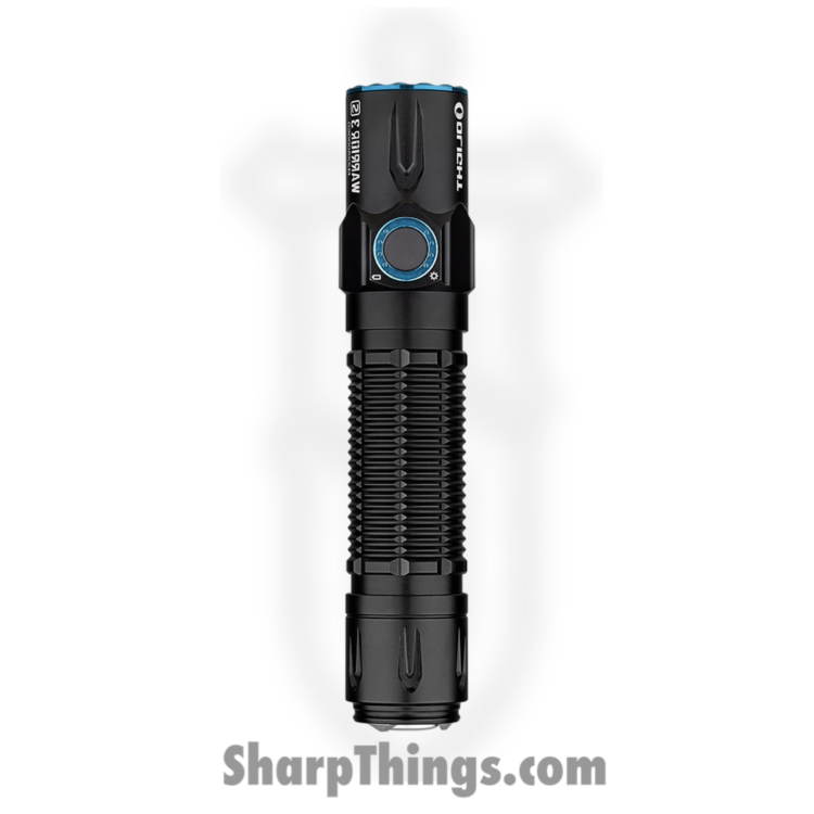 Olight - OLTWR3SBK - Warrior 3S Tactical Flashlight - Aluminum - Black - Image 3