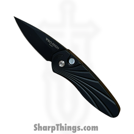 ProTech – 2937 – Sprint – Automatic Knife – CPM S35VN Coated Spear Point – “3D Carved” Aluminum – Black