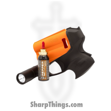 Umarex – 2292317 – P2P PGS II Pepper Gel and Flashlight – Orange Black