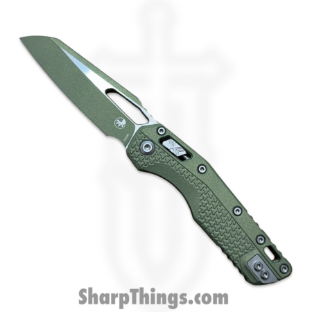 Microtech – 210T-1PMCVG – MSI RAM-LOK S/E – Folding Knife – M390MK Cerakote Modified Sheepsfoot – Injection Molded Polymer – Vintage Green