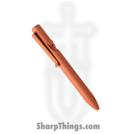 Tactile Turn – 10-BA3-TTM-TER – Tonal Bolt Action Mini – Coated Titanium – Terracotta