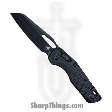 Microtech – 210T-1TPM – MSI Tactical – Folding Knife – M390MK Coated Reverse Tanto – Polymer Tri-Grip – Black