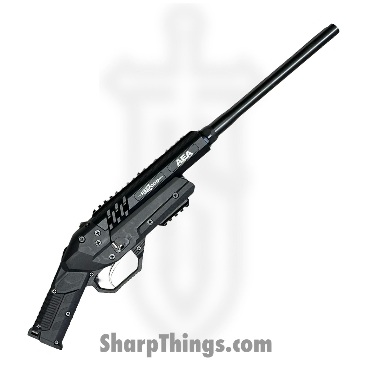AEA Airguns - AEA-Harp-11 - Harpoon PCP Airgun - .45 Cal 11in Double Barrel - Black - Image 2