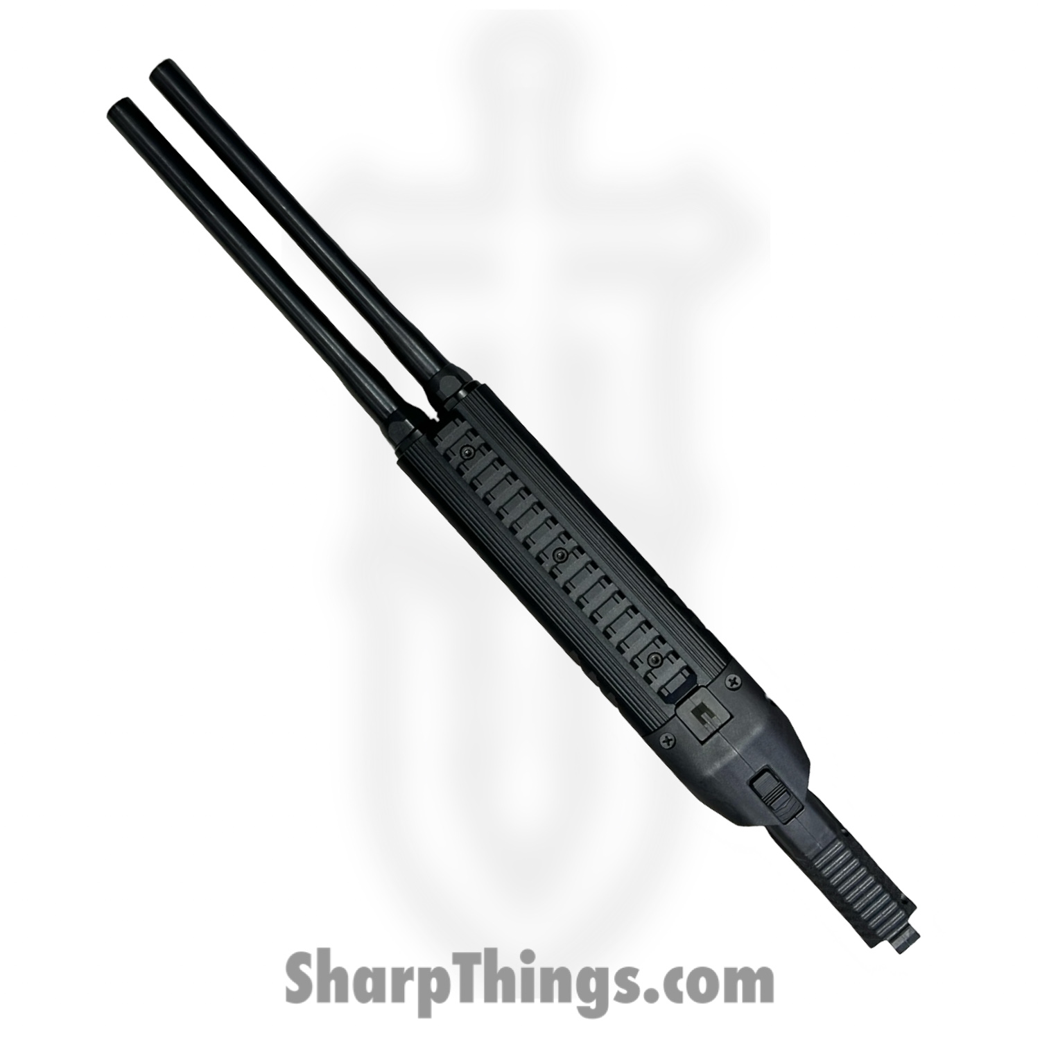 AEA Airguns - AEA-Harp-11 - Harpoon PCP Airgun - .45 Cal 11in Double Barrel - Black - Image 4