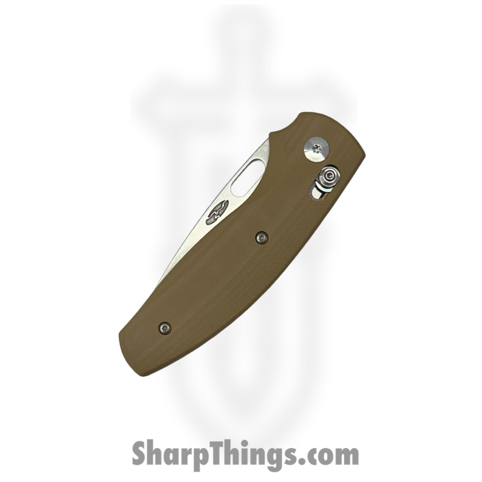 TRM - DLRBD3DG10CB - BullDog - Folding Knife - 20CV Stonewash Drop Point - G10 - Coyote Brown - Image 3