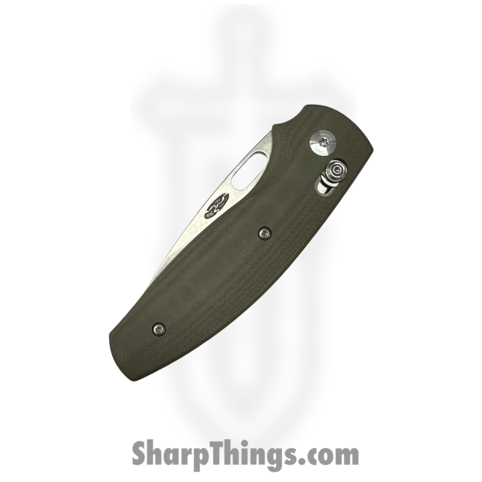 TRM - DLRBD3DG10OD - BullDog - Folding Knife - 20CV Stonewash Drop Point - G10 - OD Green - Image 3