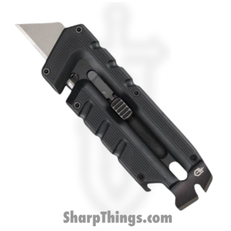 Gerber – G1069443 – Prybrid Utility Pocket Tool – Assisted Open Knife – Stainless Satin Razor – G10 – Black
