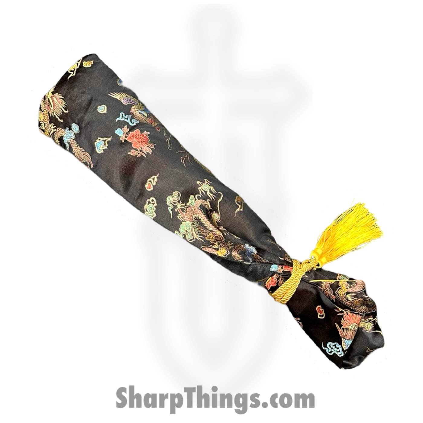 SBC - HANYING0125 - Han Ying Samurai - Fixed Blade Knife - T10 HC Polished Tanto - Chicken Wing Wood - Brown - Image 7