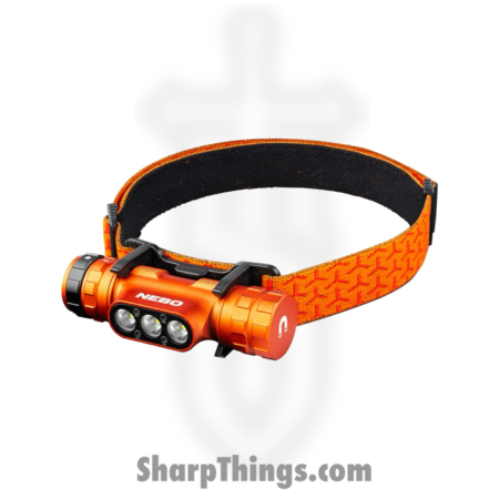Nebo – NEB-HLP-1006 – Transcend MS Headlamp – Black Orange
