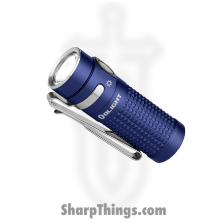 Olight – OLTBATON4RGBU – Baton 4 Flashlight – Aluminum – Regal Blue