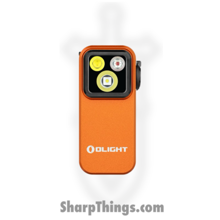 Olight – OLTOCLIPPROOG – Oclip Pro Clip Light – Aluminum – Orange