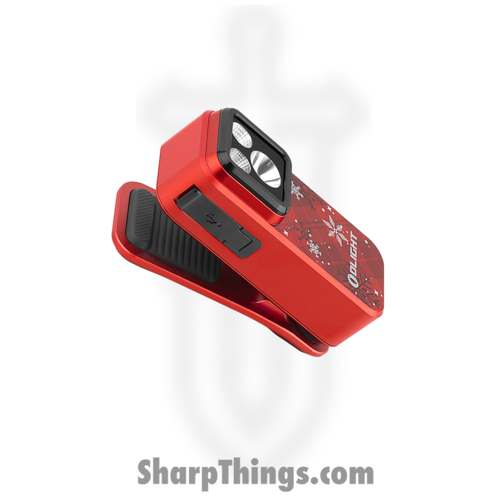 Olight - OLTOCLIPPROSFRD - Oclip Pro Clip Light - Aluminum - Snow - Image 3