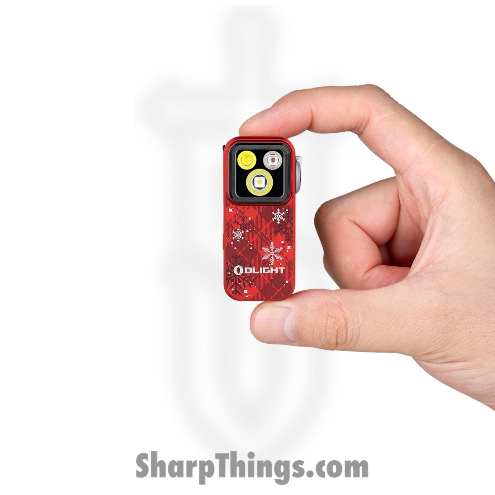 Olight - OLTOCLIPPROSFRD - Oclip Pro Clip Light - Aluminum - Snow - Image 6