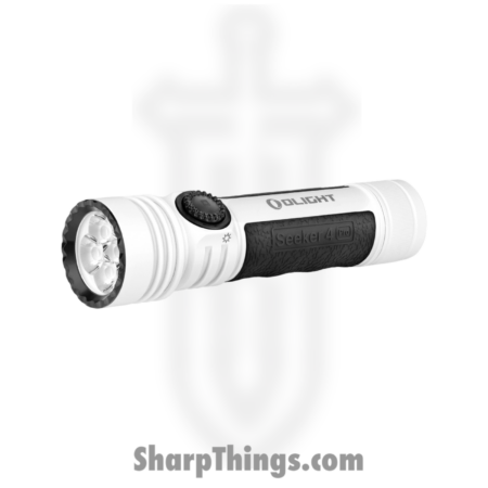 Olight – OLTSKR4PROWH – Seeker 4 Pro – Aluminum – White