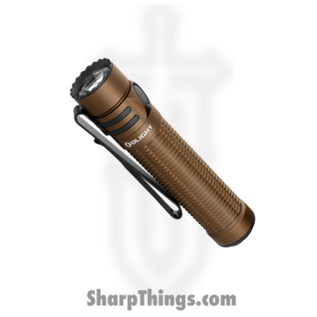 Olight – OLTWRMINI3DT – Warrior Mini 3 Flashlight – Aluminum – Tan