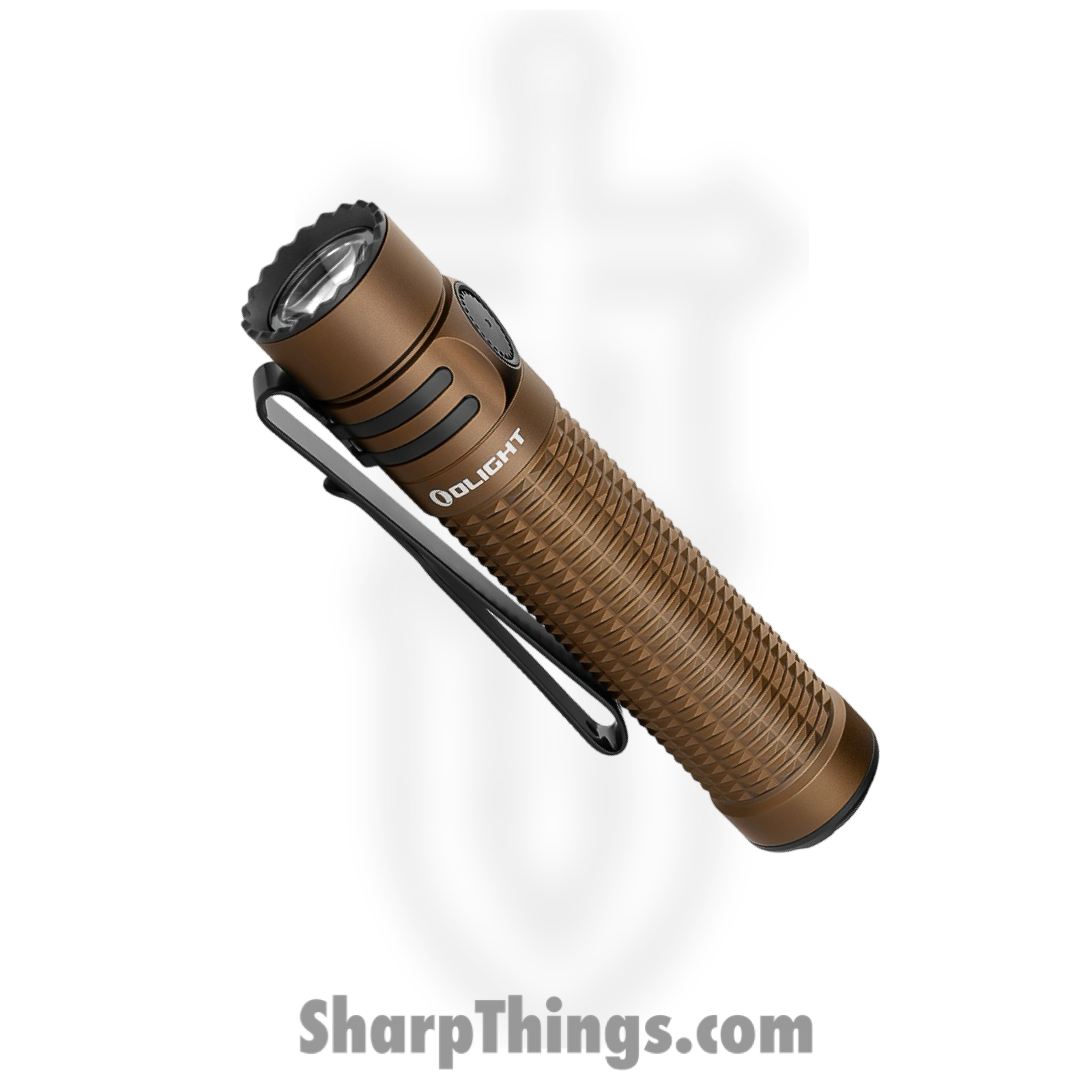 Olight - OLTWRMINI3DT - Warrior Mini 3 Flashlight - Aluminum - Tan