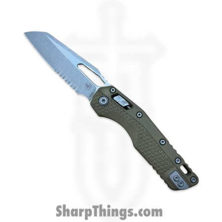 Microtech – 210T-11APPMDE – MSI® RAM-LOK Tri-Grip – Folding Knife – P/S M390MK Apocalyptic Reverse Tanto – Polymer – Flat Dark Earth