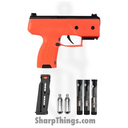 Byrna – CK61300-1-ORN – Compact Launcher Universal Kit – .61 Caliber – Orange