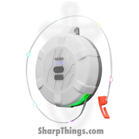 Nebo – NEB-LTN-0011 – Luna 400 Lantern and String Light – ABS Polycarbonate – White