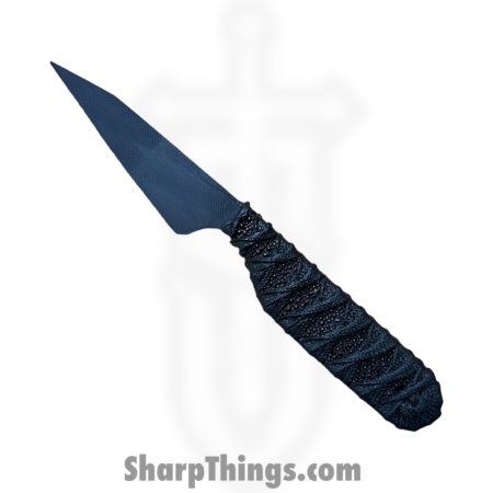 Revenant Corps – RCKV2Blk – RCK V2 – Fixed Blade Knife – G-10 Coated Wharncliffe – Tsukomaki Wrap – Black