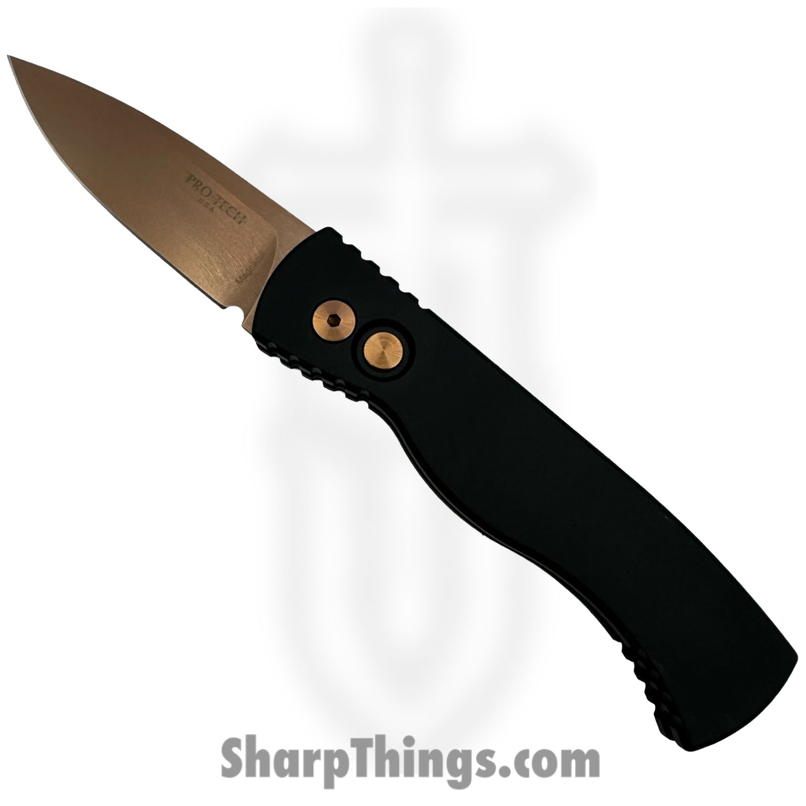 ProTech - T203-RG - Tactical Response 2 - Automatic Knife - CPM MagnaCut Coated Spear Point - Aluminum - Rose Gold/Black